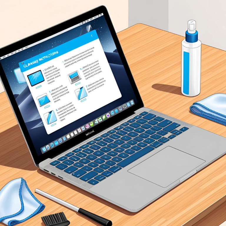 How to Clean MacBook Screen and Keyboard - Quick Tech Fix